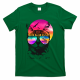 Summer Cat T-Shirt - Green