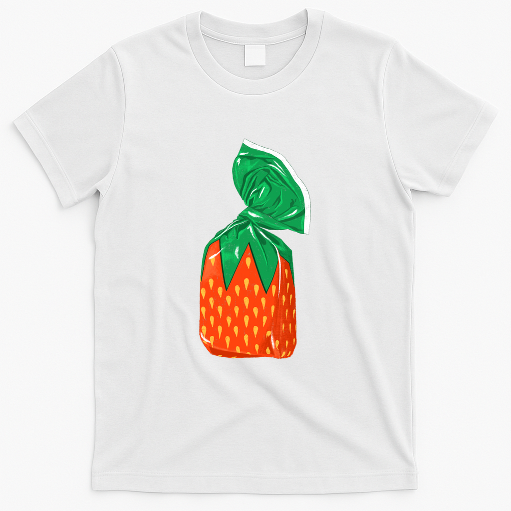 Strawberry candy - White