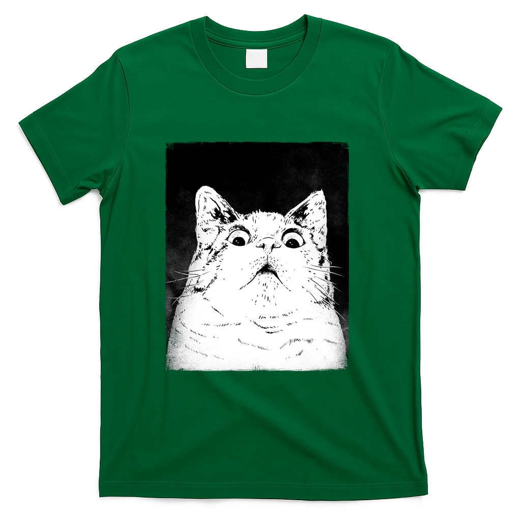 SURPRISE CAT - Green