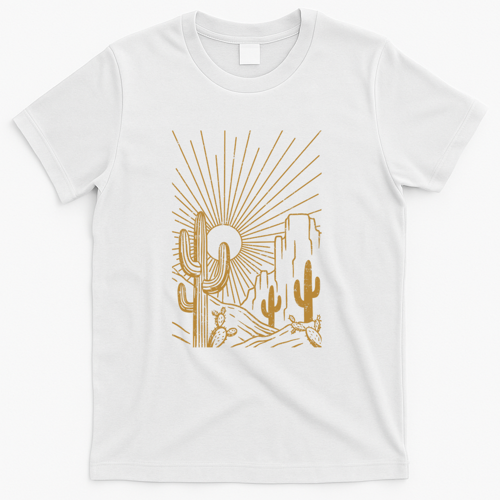 Sunny Desert - Golden Version - White