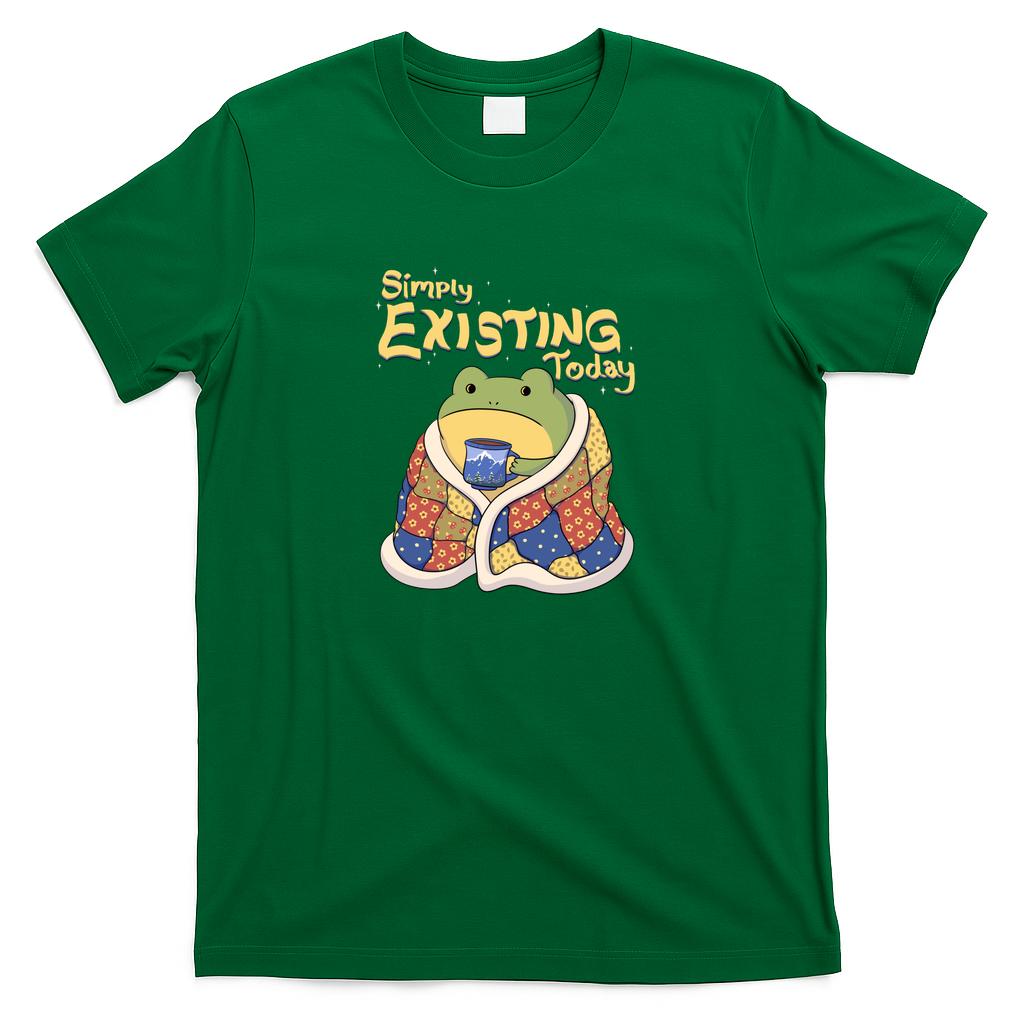 Simply Existing Today - Green