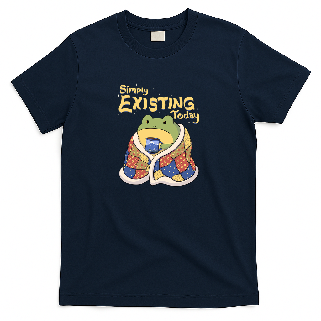 Simply Existing Today - Navy