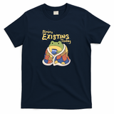 Simply Existing Today - Navy