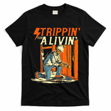 Stripping For A Living Electrician Work Electrical Worker T-Shirt