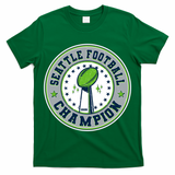 Seattle Football Champion 2026 Emblem T-Shirt