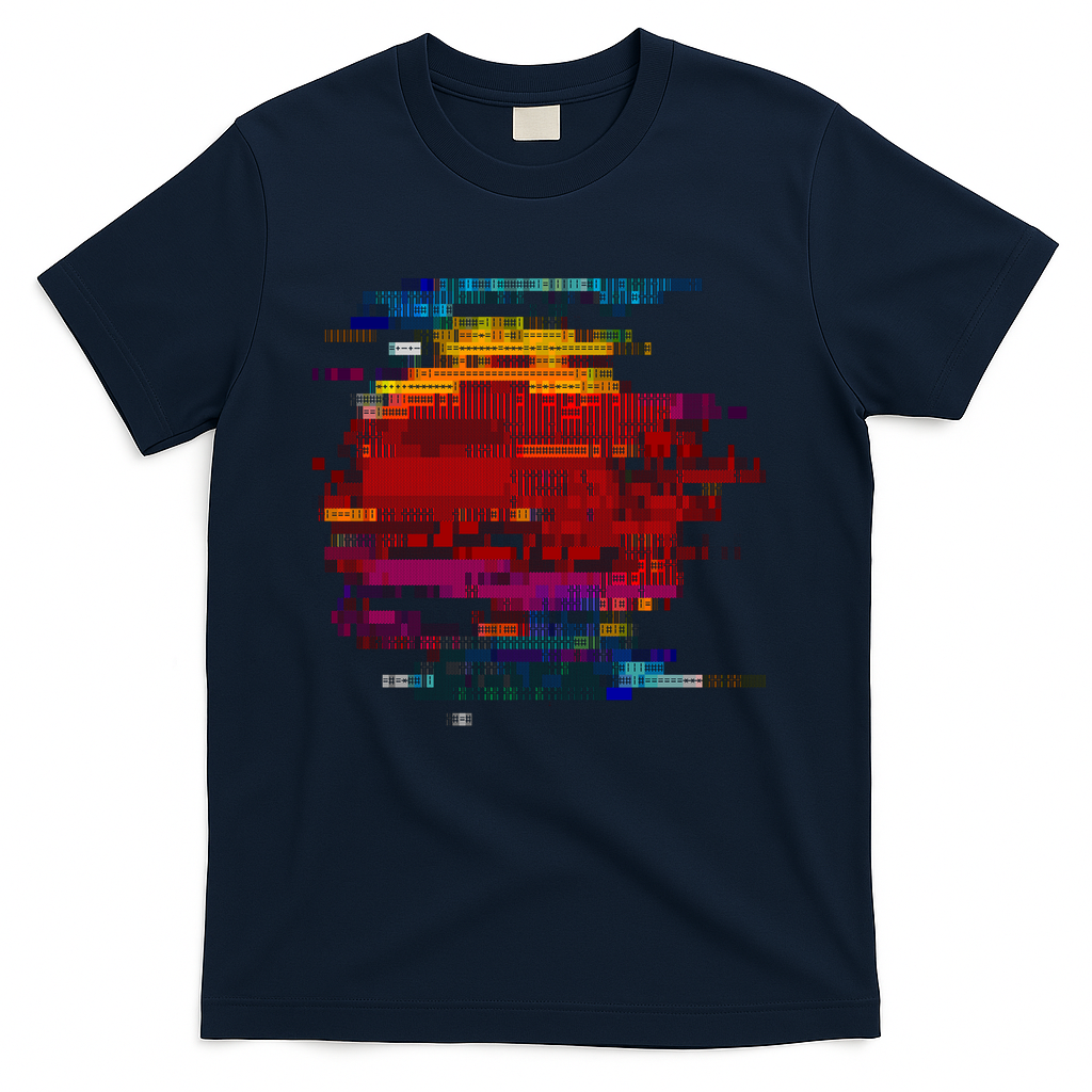sunset fusion dithered version - Navy