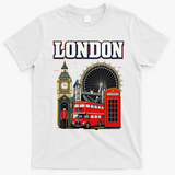 Souvenir From London Travel Vacation Gift T-Shirt - White