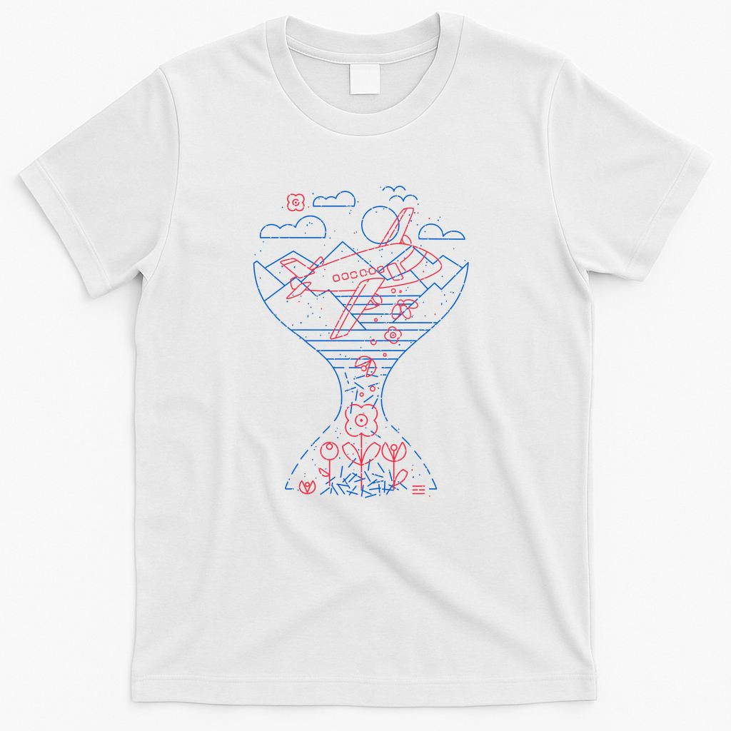 Send flowers, not bombs - White