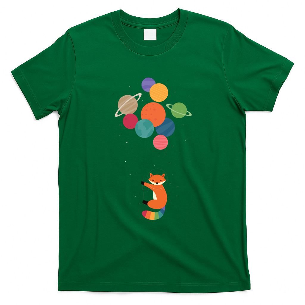 Space Fox - Green