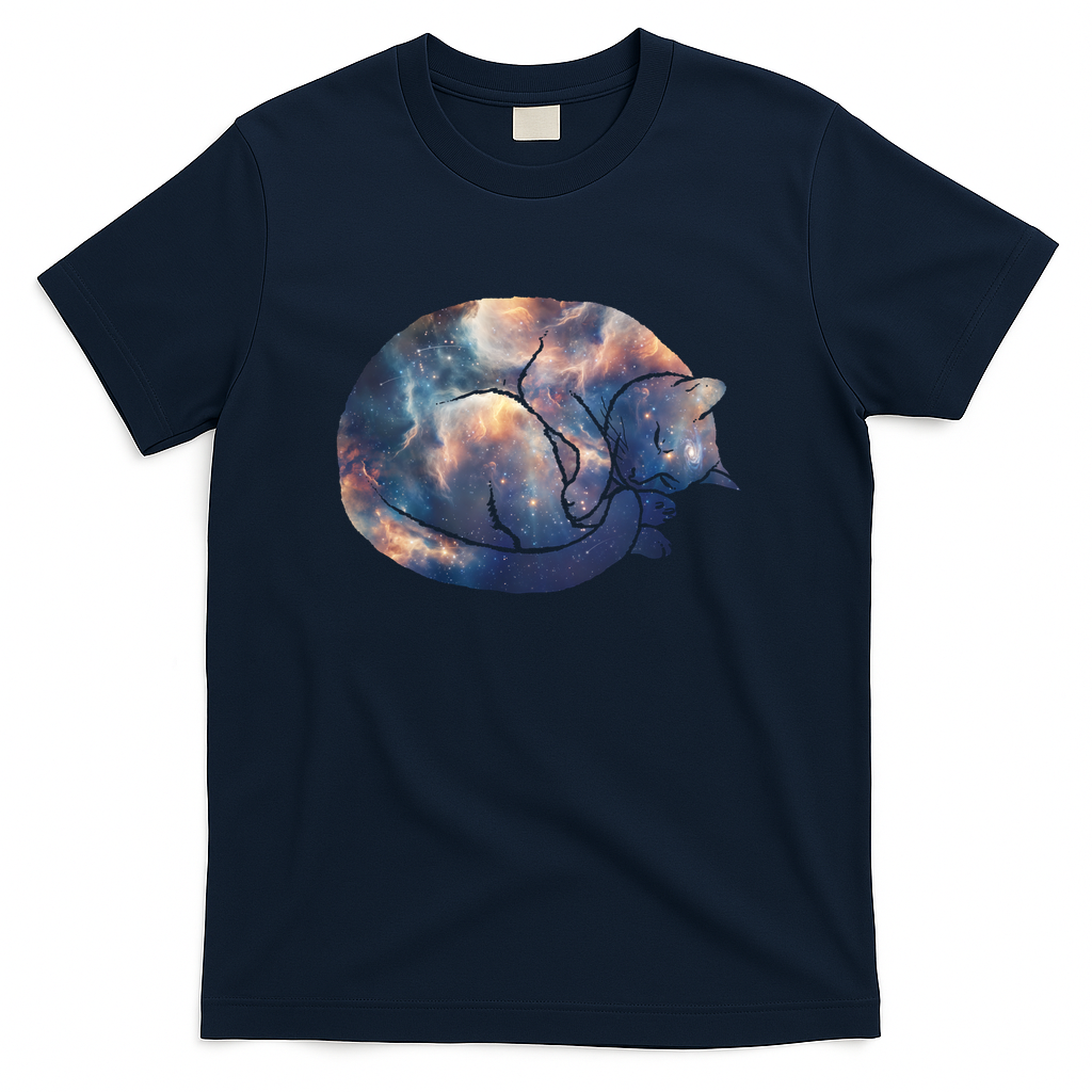 Space Feline - Navy