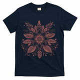 Subtle Fuck Trump Flower T-Shirt - Navy