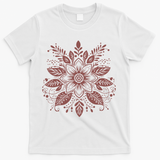 Subtle Fuck Trump Flower T-Shirt - White
