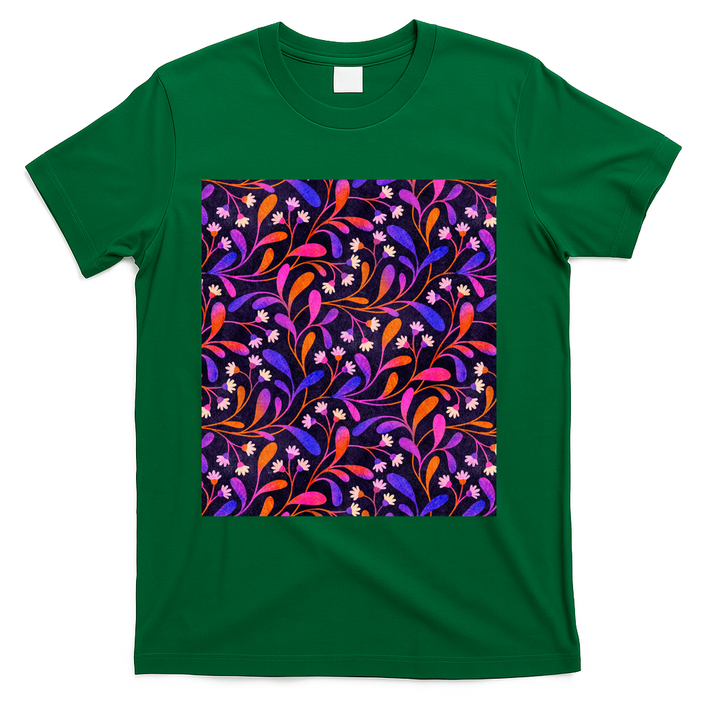 Sunset Floral - Green