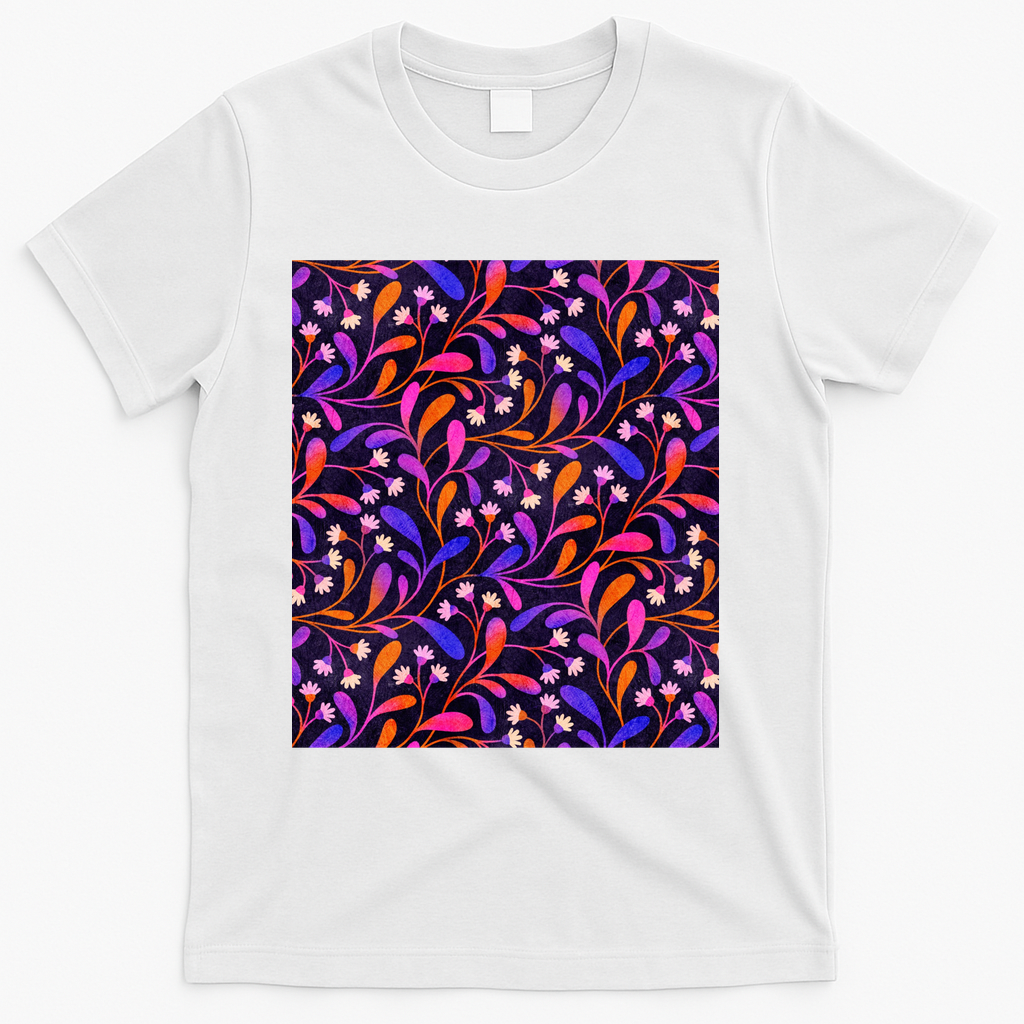 Sunset Floral - White