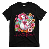 Silly Goose Auntie Aunt Coquette Mothers Day Auntie Goose T-Shirt