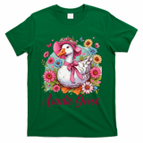 Silly Goose Auntie Aunt Coquette Mothers Day Auntie Goose T-Shirt
