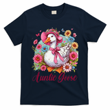 Silly Goose Auntie Aunt Coquette Mothers Day Auntie Goose T-Shirt