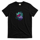 Stained Glass Bug Warriors Fantasy - Black
