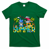 Summer Gnomes Beach T-Shirt - Green