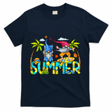 Summer Gnomes Beach T-Shirt - Navy