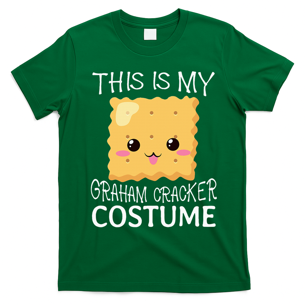 Smores Graham Cracker Camping Halloween Group Costume T-Shirt - Irish Green