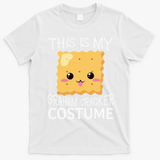 Smores Graham Cracker Camping Halloween Group Costume T-Shirt - White
