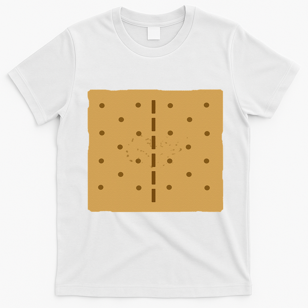 Smores Graham Cracker Group Halloween Costume T-Shirt - White