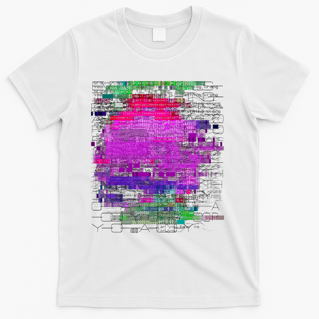 sunset glitch - White