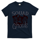 Squad Ghouls Witches Halloween Festive T-Shirt - Navy Blue