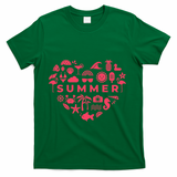 Summer Heart T-Shirt - Green