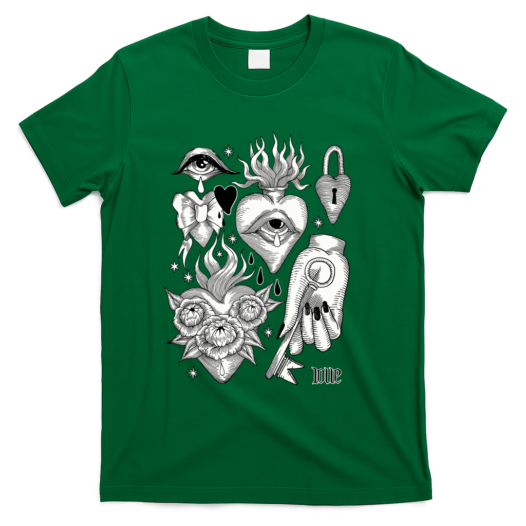 Sacred Hearts - Green