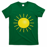 Sun Halloween Costume Funny Halloween T-Shirt - Irish Green