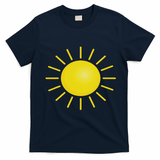 Sun Halloween Costume Funny Halloween T-Shirt - Navy Blue
