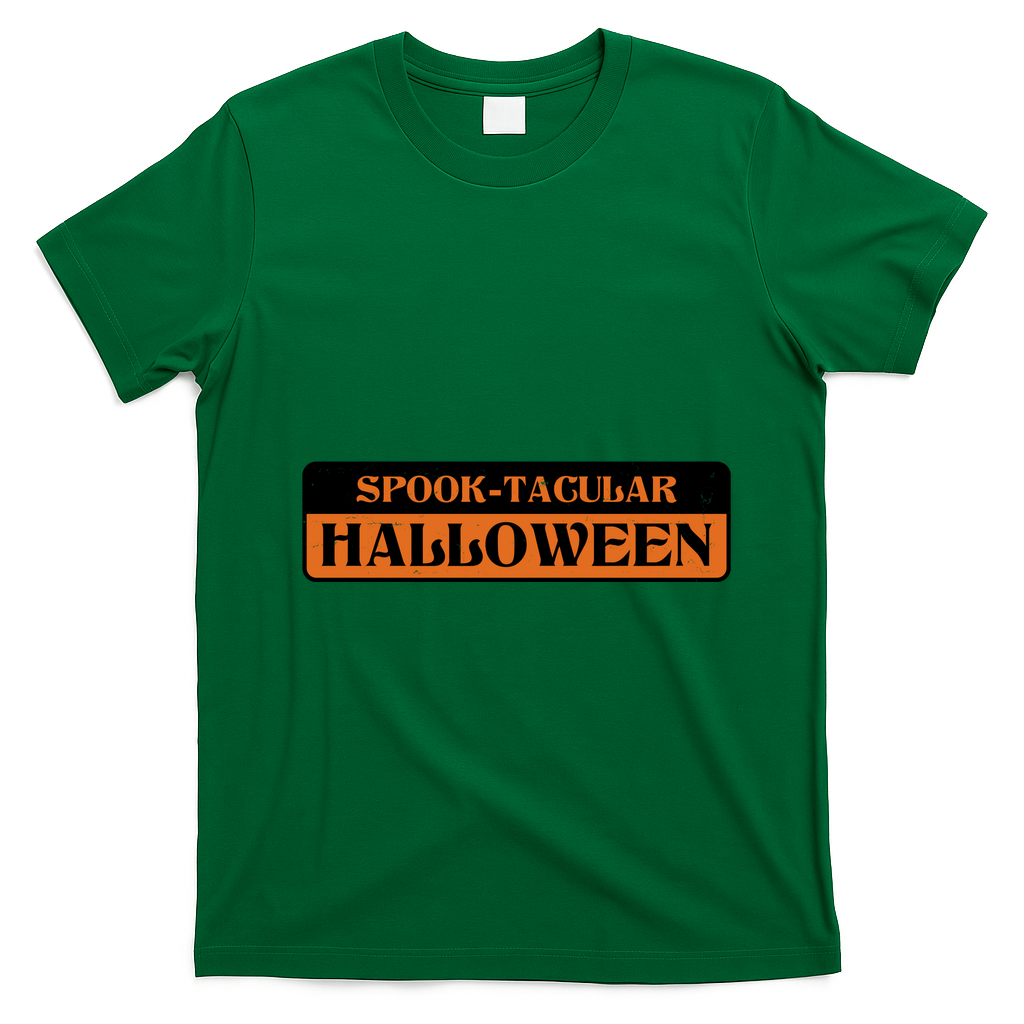 Spooktacular Halloween Festive T-Shirt - Irish Green