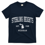 Sterling Heights Michigan Mi Vintage Sports T-Shirt