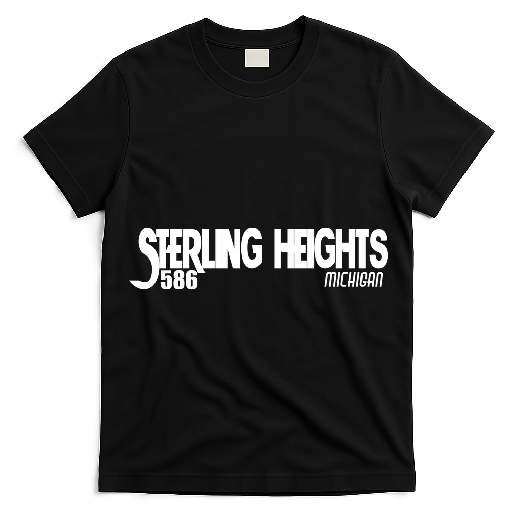 Sterling Heights Michigan 586 T-Shirt