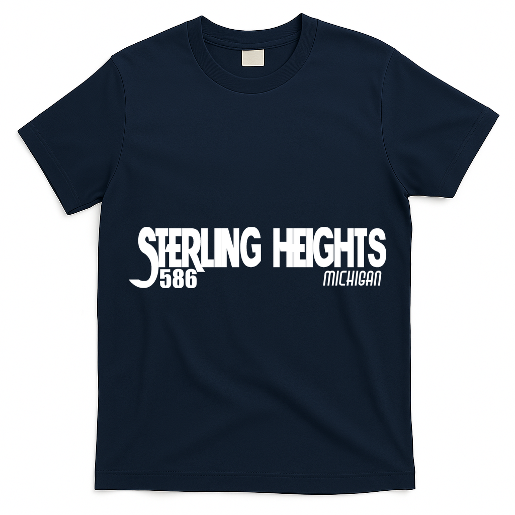 Sterling Heights Michigan 586 T-Shirt