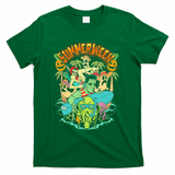 Summerween Happy Summerween Summer Halloween Holiday T-Shirt - Green