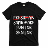 Sophomore High School Freshman College Freshman Graduation T-Shirt - Black