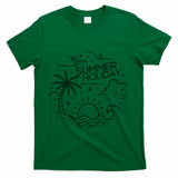 Summer Holiday Tropical Vacation T-Shirt - Green