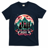 Spooky Halloween Witch Will Be Funny Witchy Vibes Gift T-Shirt - Navy Blue