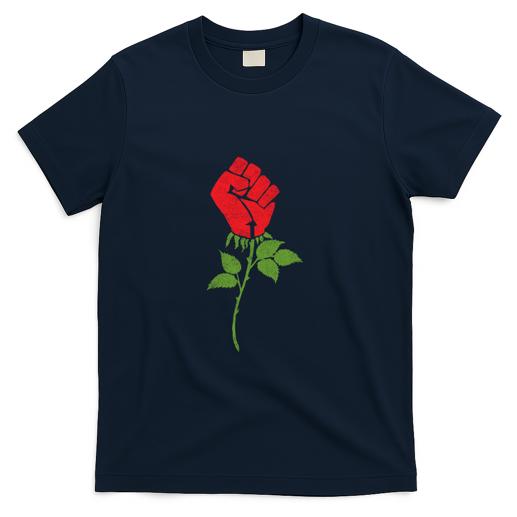 Solidarity in Bloom - Navy