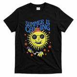 Summer Is Calling T-Shirt - Black