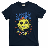 Summer Is Calling T-Shirt - Navy