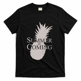 Summer Is Coming Pineapple T-Shirt - Black