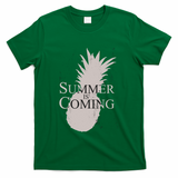 Summer Is Coming Pineapple T-Shirt - Green