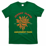 Spooky Island Est 2002 Amusement Park Island Resort T-Shirt - Irish Green