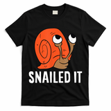 Snailed It Funny Snail T-Shirt