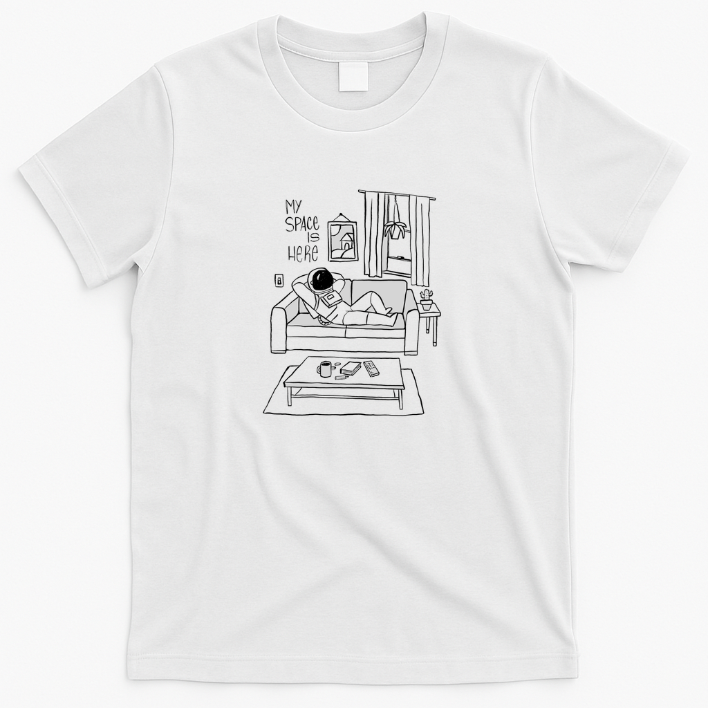 Space is here - White