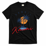 Summer In Kauai Beach Hawaii T-Shirt - Black